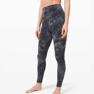 Lululemon Super High Rise 28" Align Diamond Dye